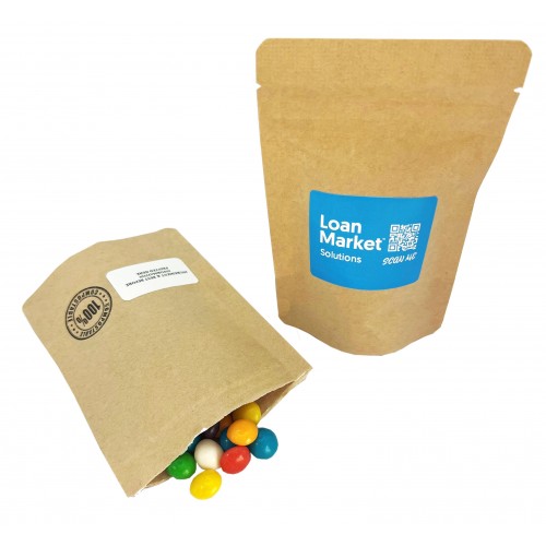 Compostable Bag with Chewy Fruit 50g